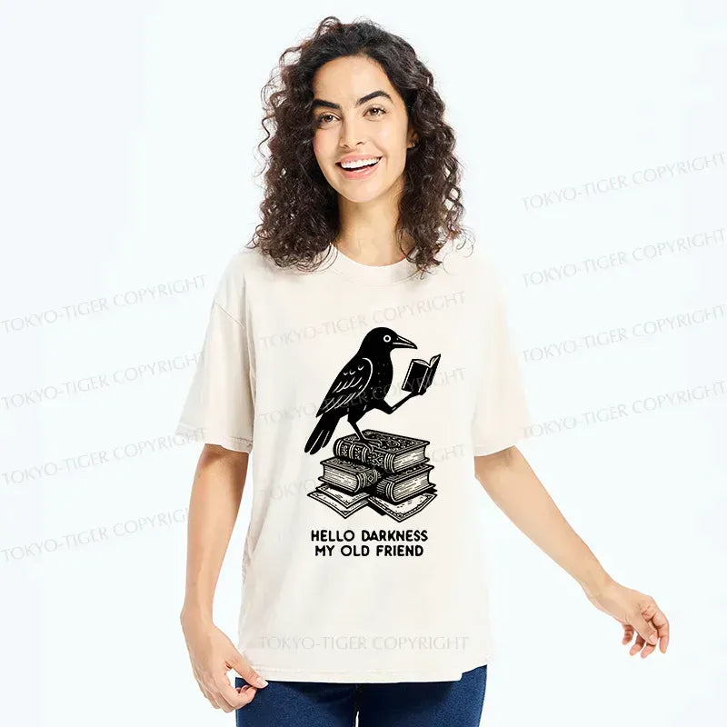 japanese washed t-shirt for daily wear