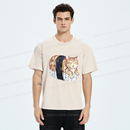 Kyoto Lion Cat T-Shirt Gift Idea for Him