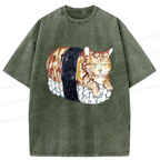 Kyoto Lion Cat T-Shirt Gift Idea for Him