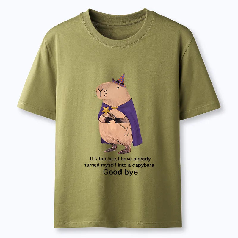 Kyoto-Lion Funny Wizard Capybara Classic T-Shirt