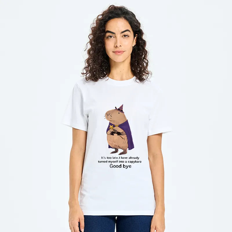 Kyoto-Lion Funny Wizard Capybara Classic T-Shirt