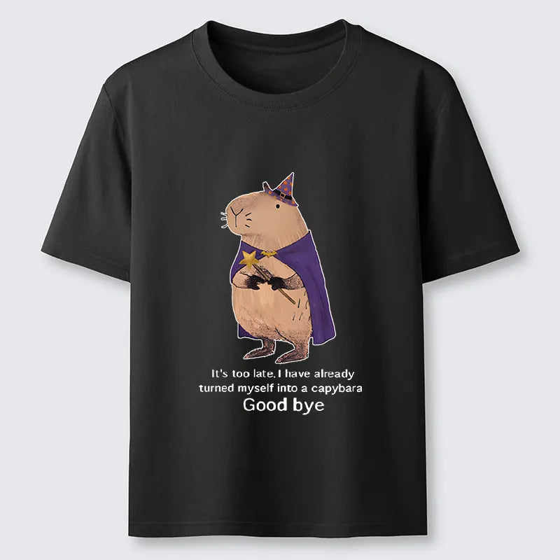 Kyoto-Lion Funny Wizard Capybara Classic T-Shirt