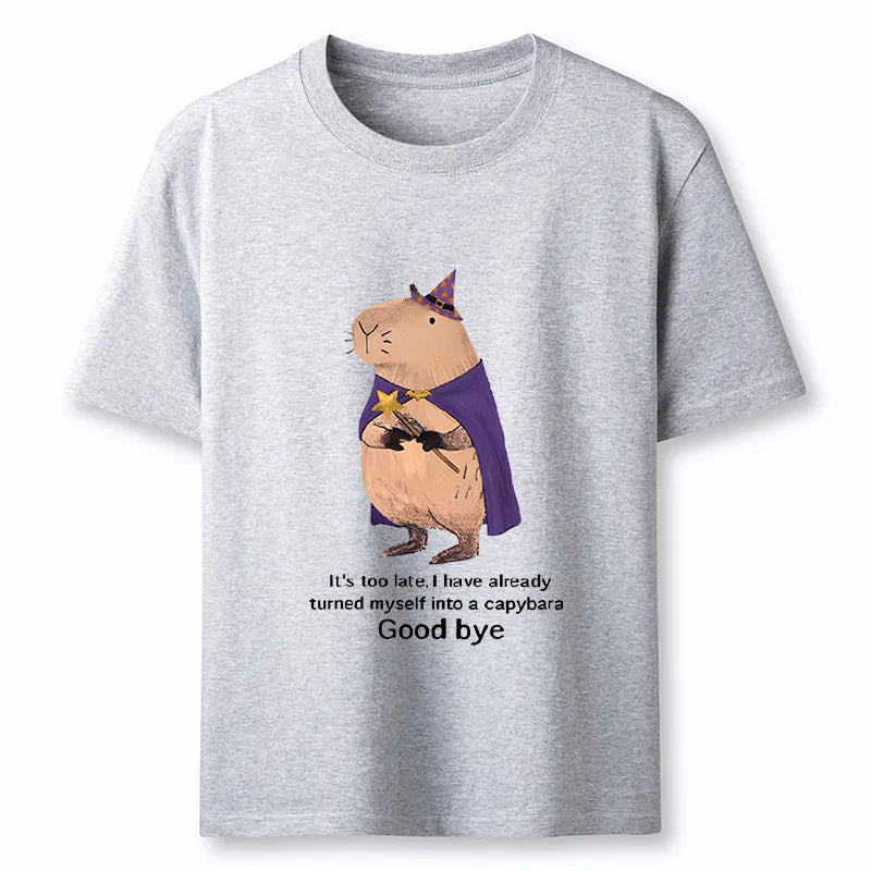 Kyoto-Lion Funny Wizard Capybara Classic T-Shirt