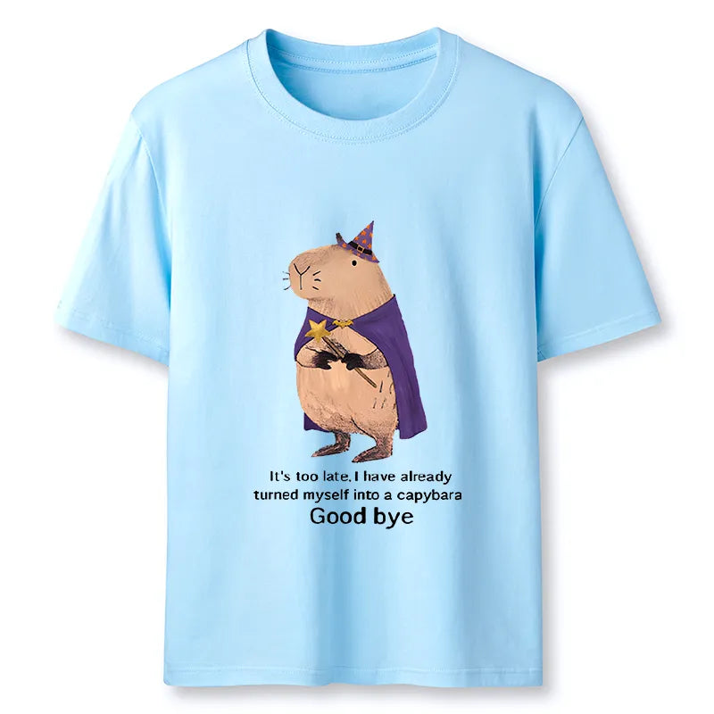 Kyoto-Lion Funny Wizard Capybara Classic T-Shirt