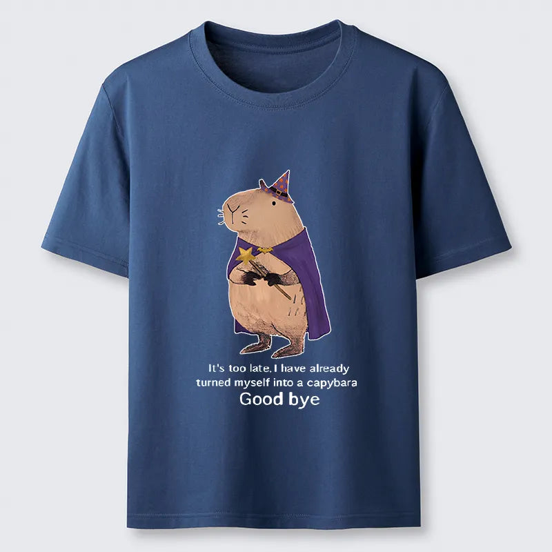 Kyoto-Lion Funny Wizard Capybara Classic T-Shirt