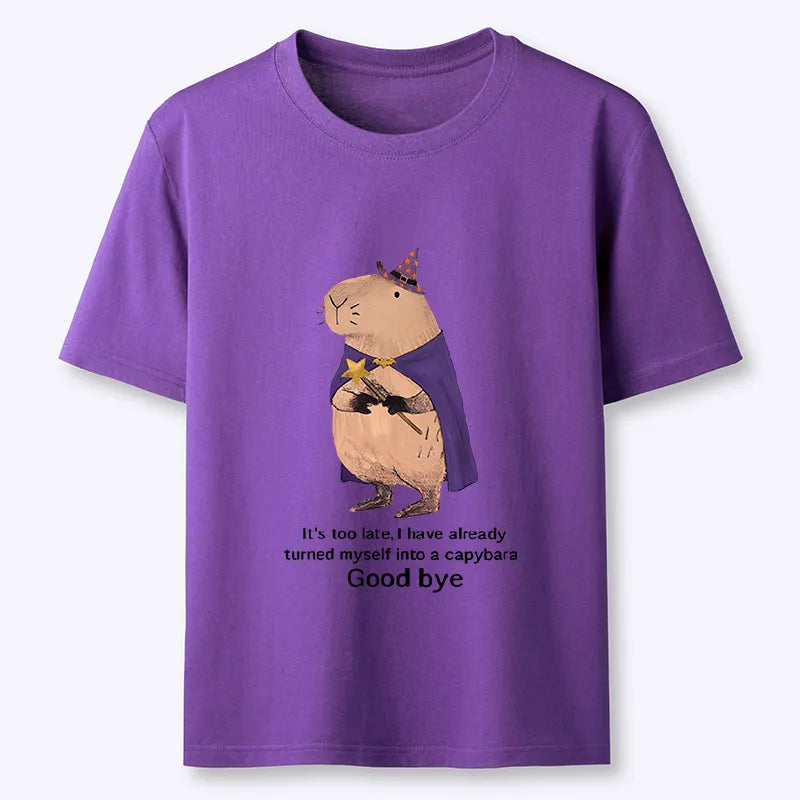 Kyoto-Lion Funny Wizard Capybara Classic T-Shirt