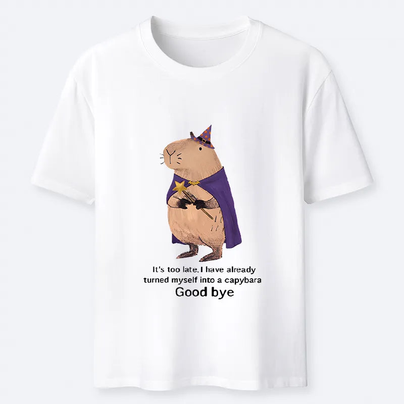 Kyoto-Lion Funny Wizard Capybara Classic T-Shirt