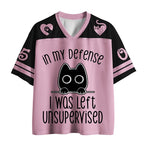Kyoto-Lion Defending Cat Funny Mesh Jersey