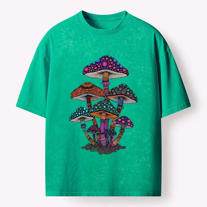 Washed Cotton T-Shirt with Free Shipping