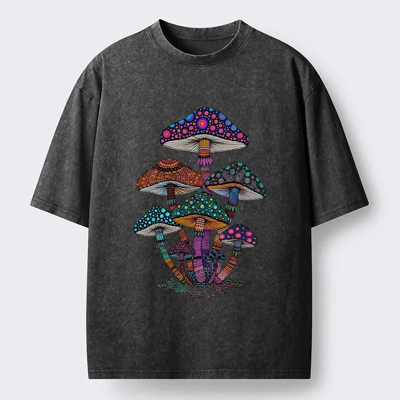 Washed Cotton T-Shirt with Free Shipping