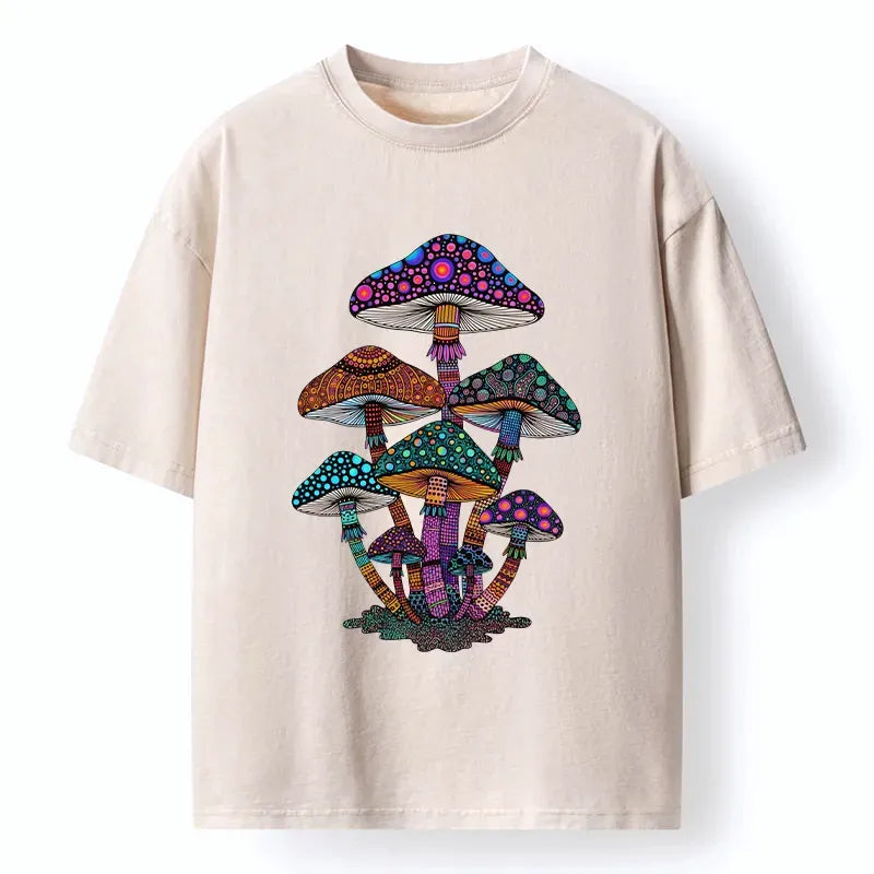 Washed Cotton T-Shirt with Free Shipping