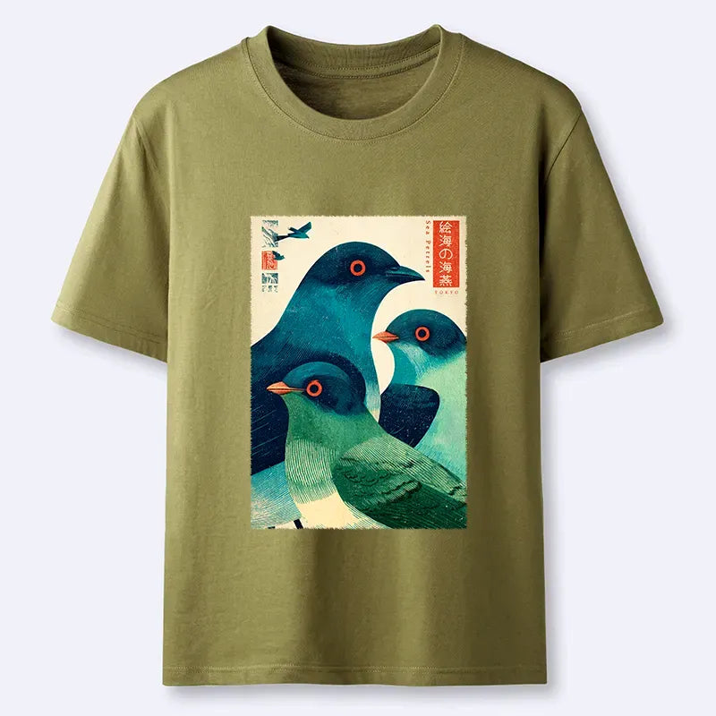 Kyoto-Lion Vintage Unisex Tee for Streetwear