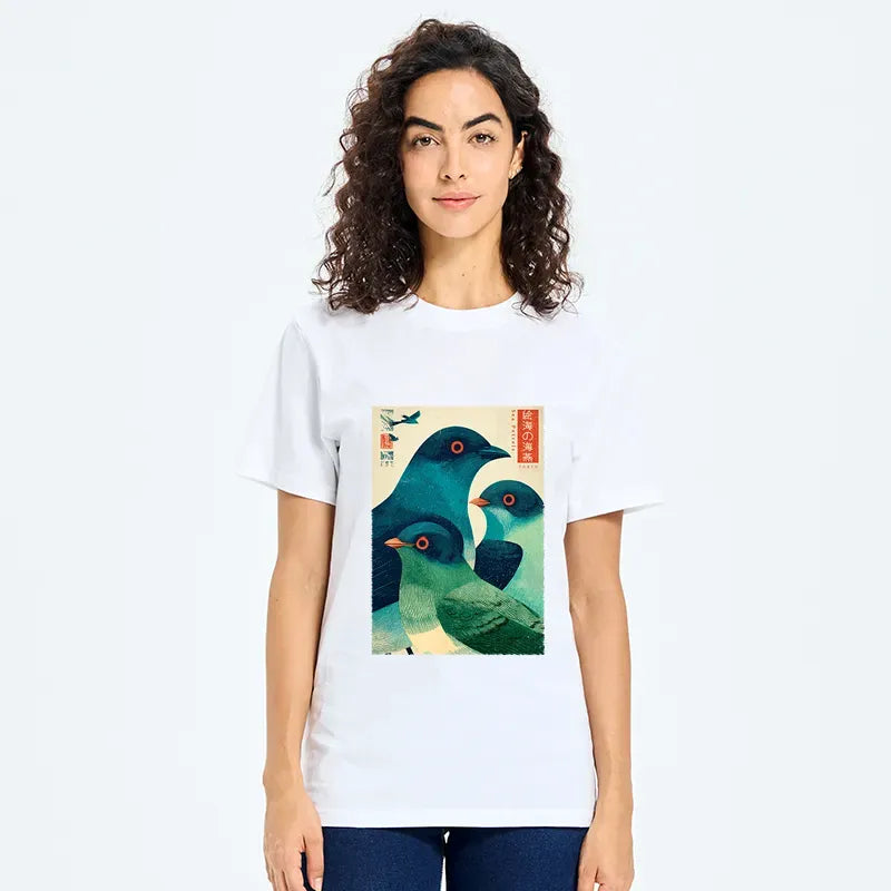 Kyoto-Lion Petrels Of The Painted Sea Classic T-Shirt