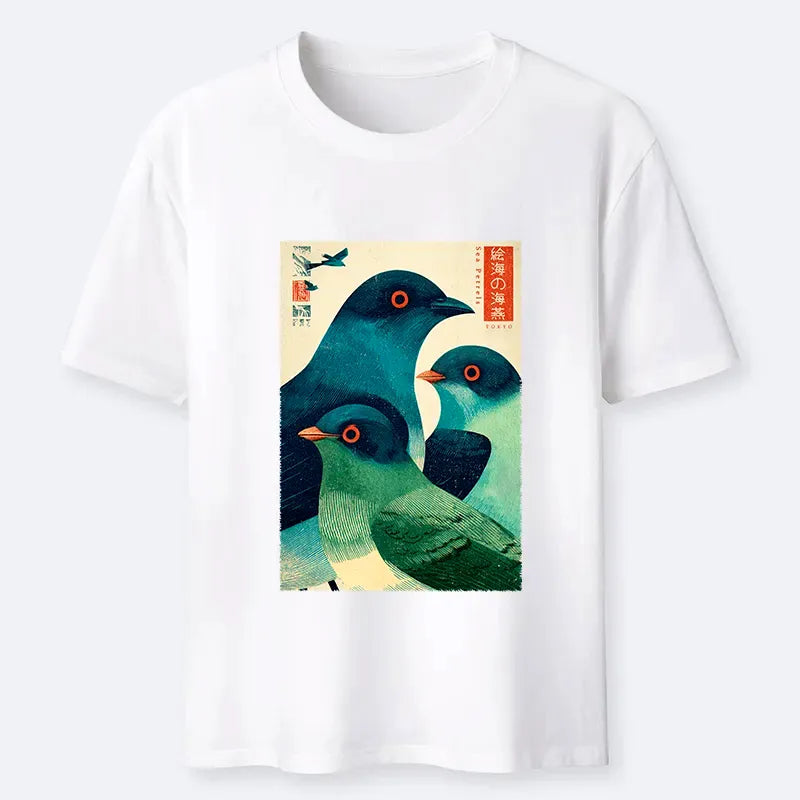 Kyoto-Lion Vintage Unisex Tee for Streetwear