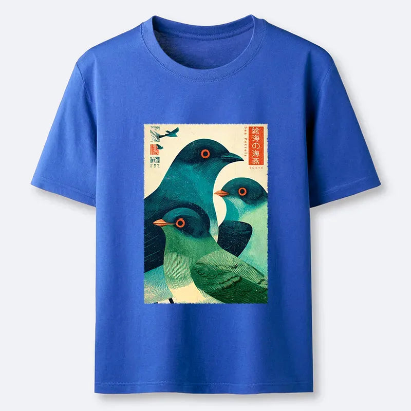 Kyoto-Lion Vintage Unisex Tee for Streetwear