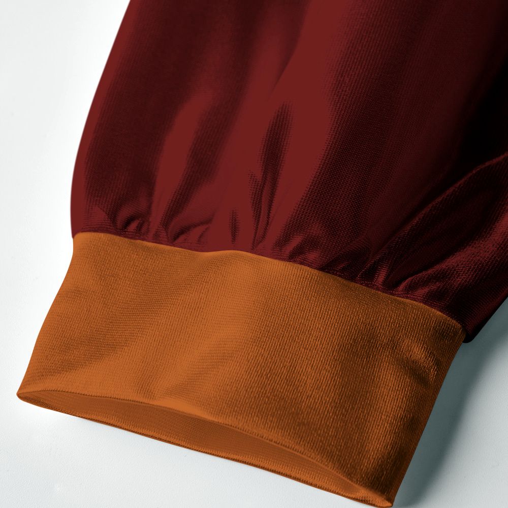 Kyoto-Lion Oriental Tiger Peony Brave Power #99 Paneled Long Sleeve Jersey