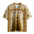 Kyoto-Lion Capybaras Stacked Together Mesh Jersey