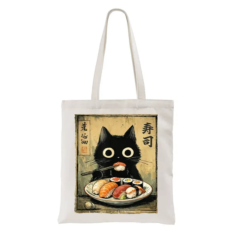 japanese canvas tote bag for daily wear