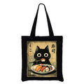 Kyoto-Lion Vintage Japanese Sushi Cat Tote Bag