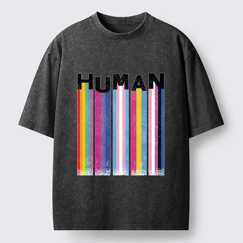 Japanese washed t-shirt for summer