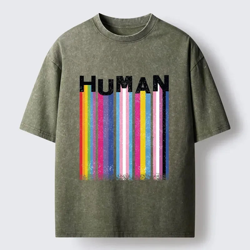 Japanese washed t-shirt for summer