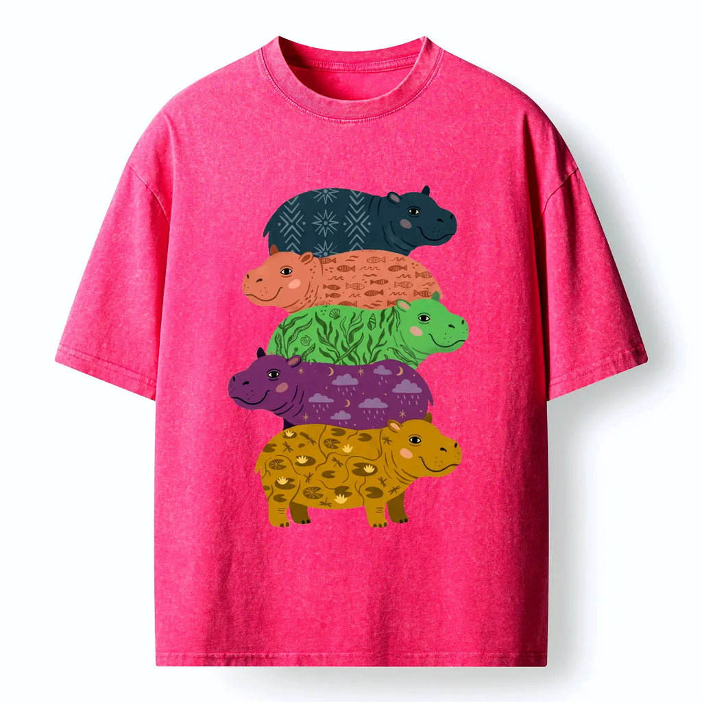 japanese vintage washed t-shirt for daily wear