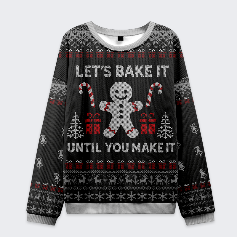 Gingerbread Ugly Sweatshirt for Christmas