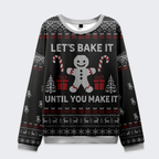 Gingerbread Ugly Sweatshirt for Christmas