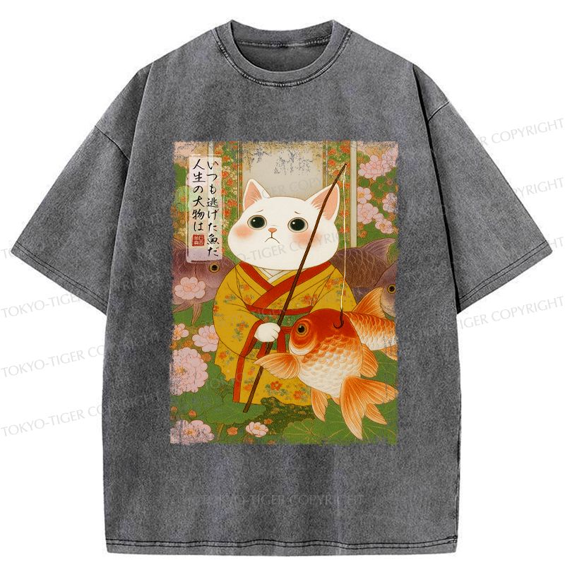 kyoto lion ukiyo-e style tee for summer