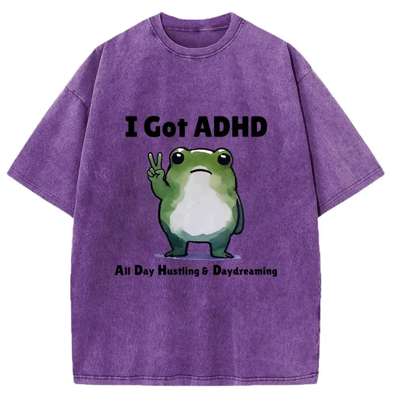 ADHD Frog T-Shirt on Sale