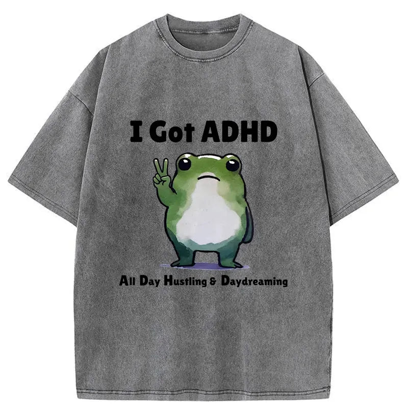 Japanese Washed Frog T-Shirt