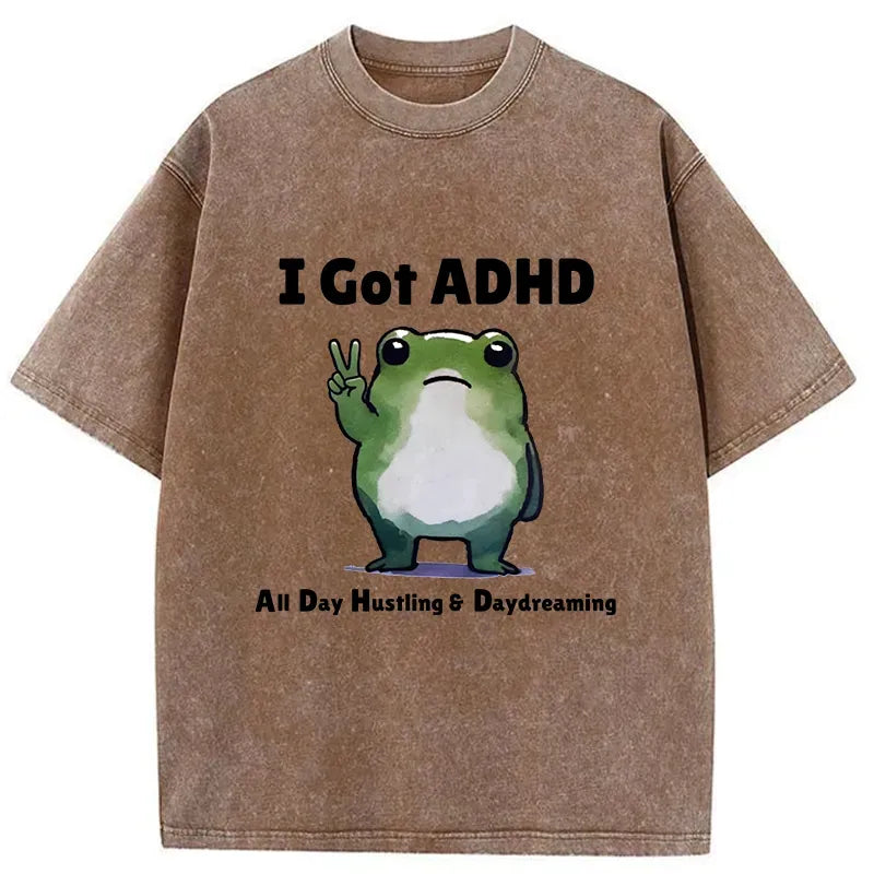 Japanese Washed Frog T-Shirt