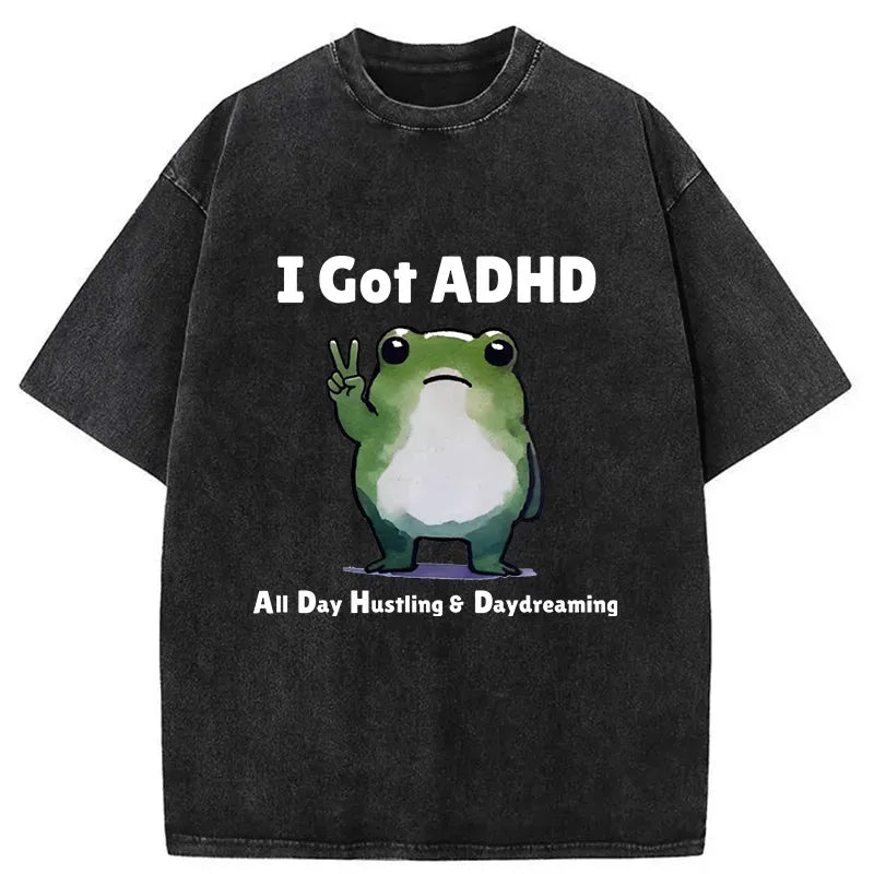 ADHD Frog T-Shirt on Sale