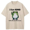 ADHD Frog T-Shirt on Sale