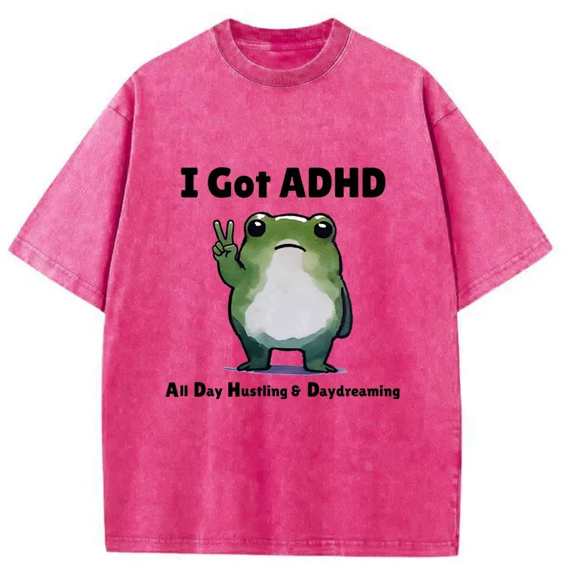 Japanese Washed Frog T-Shirt