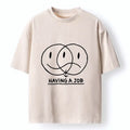 Japanese Vintage Washed T-Shirt Trendy