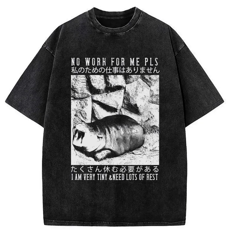 japanese style funny t-shirt for daily wear