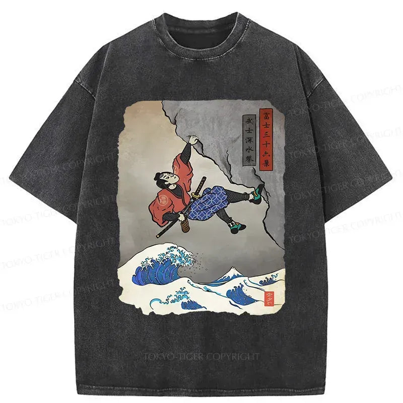 Unisex Japanese Samurai Tee for Daily Wear