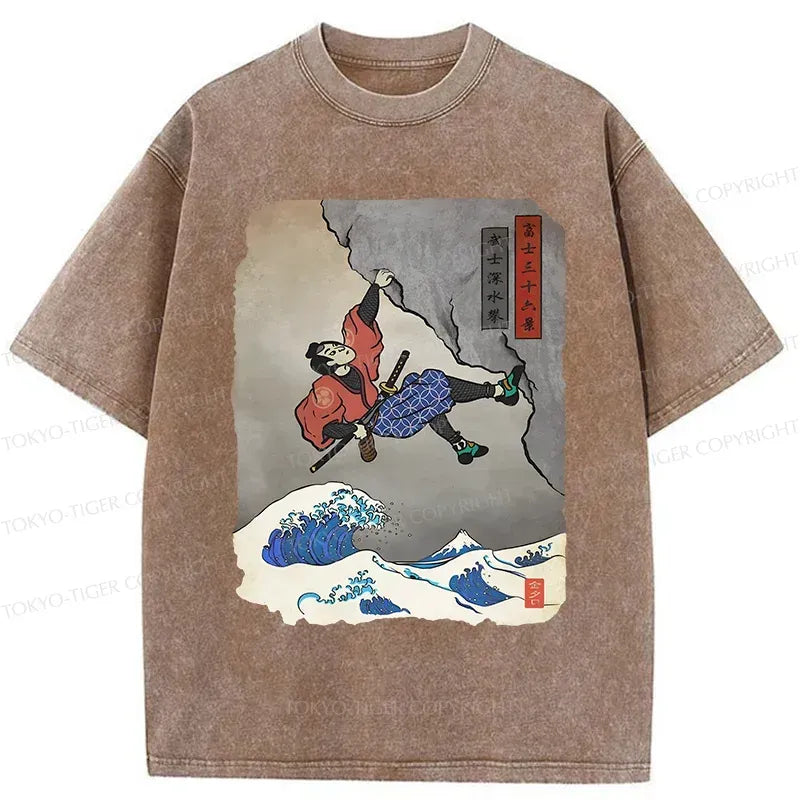 Unisex Japanese Samurai Tee for Daily Wear