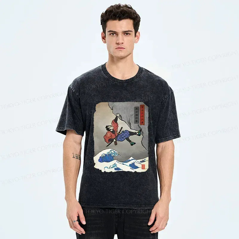 Unisex Japanese Samurai Tee for Daily Wear
