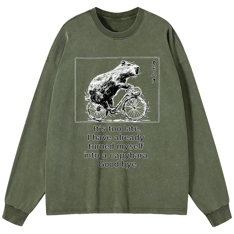 Trendy Japanese Capybara Tee for Daily Wear