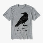 Kyoto-Lion Crow T-Shirt for Daily Wear