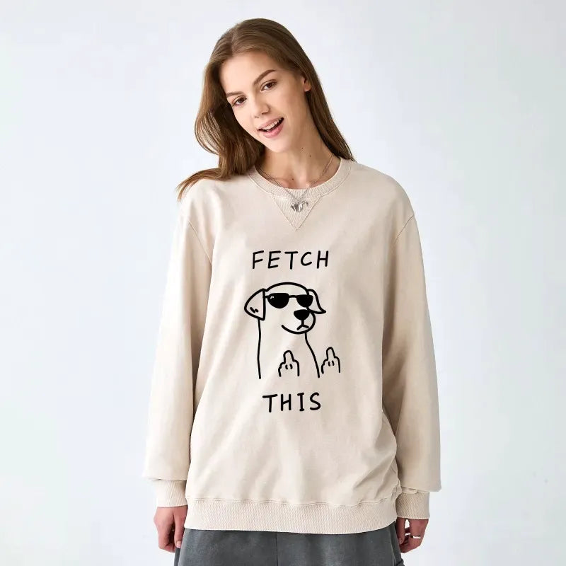 Unisex Cotton Sweatshirt for Daily Wear