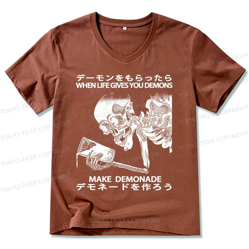 Kyoto Lion Funny T-Shirt for Summer