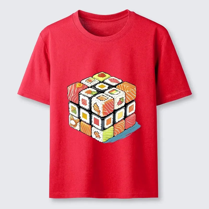 Kyoto-Lion Sushi Rubik's Cube Classic T-Shirt