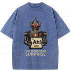 japanese washed t-shirt for daily wear
