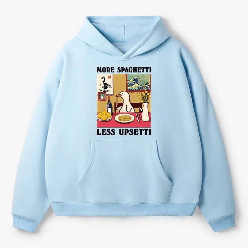 funny goose hoodie for daily wear