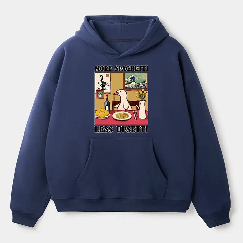 Kyoto-Lion goose hoodie for streetwear