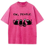 Kyoto-Lion Ew People Washed T-Shirt