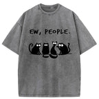 Kyoto-Lion Ew People Washed T-Shirt